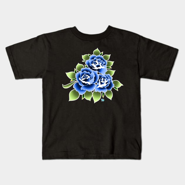 Starry Night Kids T-Shirt by ColorMix Studios